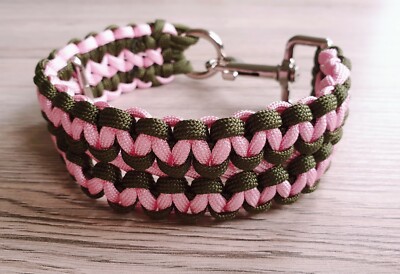 Wunderschnes Paracord-Halsband neu 30 cm Halsumfang, auf Wunsch  personalisiert. | eBay.de