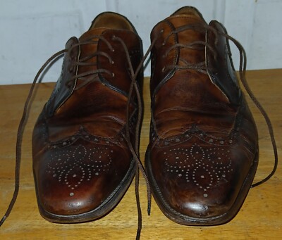 Magnanni Sergio Wingtip Oxford 13974 Brown Leather Dress  display picture 3