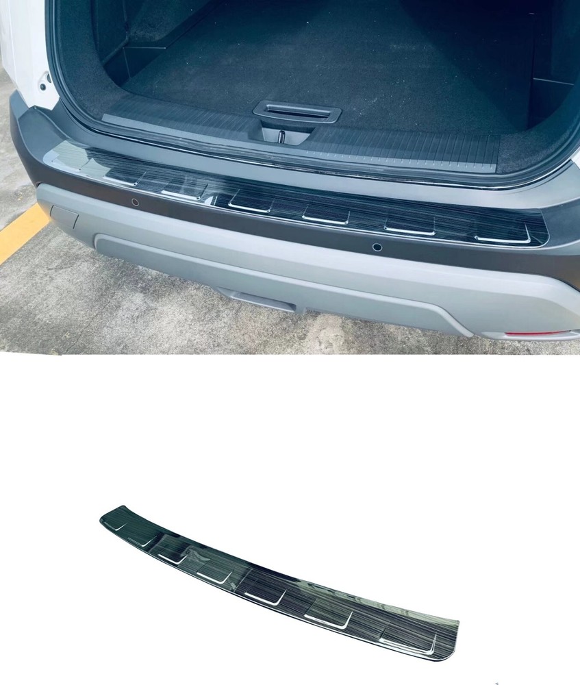 For Nissan X-Trail 2023 Accessories Rear Bumper Protector Scuff Plate Guard Trim