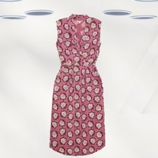 Ex White Stuff Women's Daisy Print Dress In Pink Multi Floral