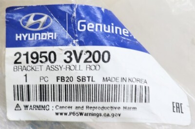 NEW OEM Engine Roll Rod Bracket 219503V200 for Azera Cadenza 3.3L