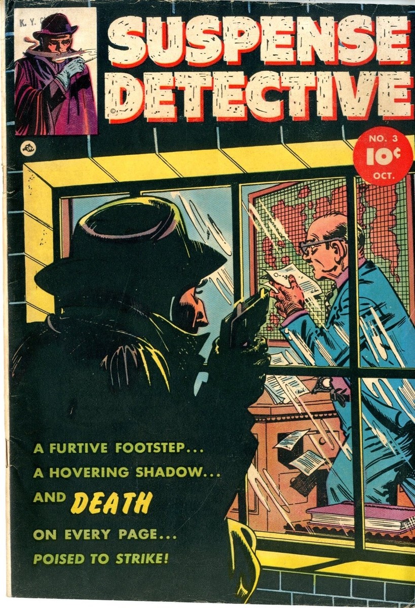 Suspense Detective #3 (Fawcett Comics October 1952) for sale