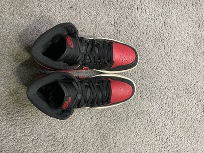 Size 10 - Jordan 1 Retro High OG Bred 2013 885259690109| eBay