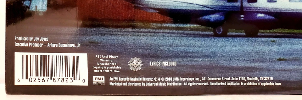 RARE Sealed Eric Church - Desperate Man LIMITED EDITION WHITE VINYL LP 2018⚡️ - Image 3 of 4