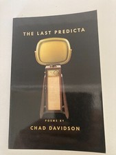 Last Predicta by Chad Davidson (2008, Trade Paperback) 1st Printing VG