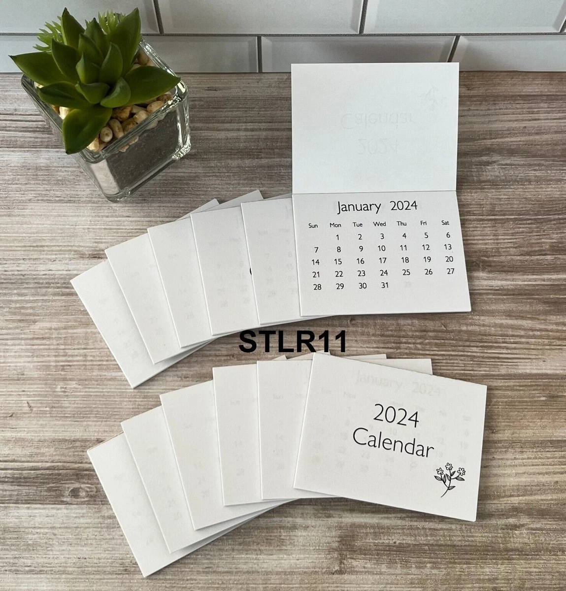 2024 Mini Calendar Pads Berny Celesta