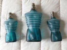 3 FLACONS VIDES JEAN PAUL