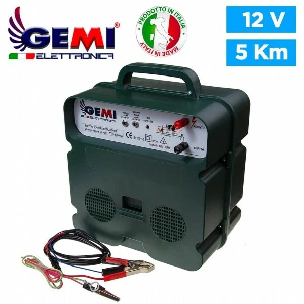 Kit Completo Per Recinto Elettrico Recinzione Elettrica Gemi Elettrificatore - Immagine 2 di 4