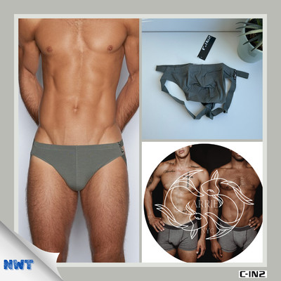 C-IN2 - Nu - Men's Jock - Gaetano Gray (Size M)