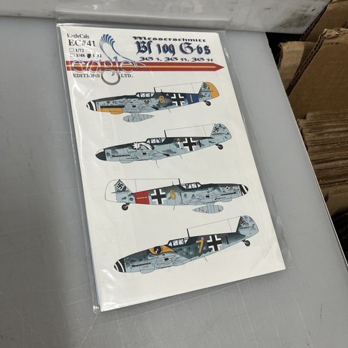 1/32 EagleCals #32041 Bf109G-6s JG.3, 53, 54