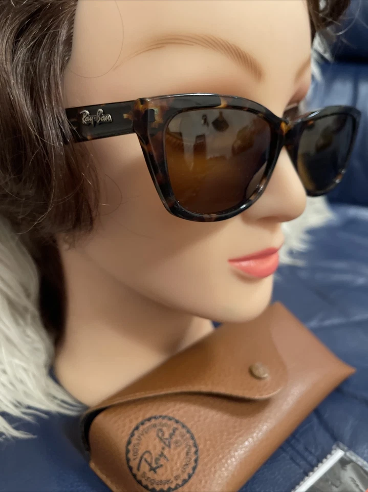 RAY BAN B&L U.S.A W1438 WWAS TORTOISE B15 INNERVIEW WAYFARER 80s SUNGLASSES, photo 4 of 5