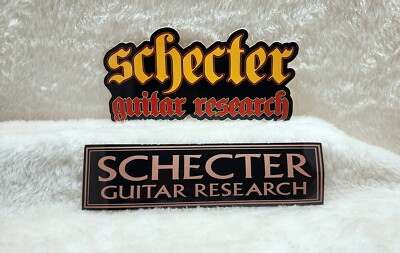 Schecter Guitars 2 Sticker Set