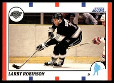 1990-91 Score American LARRY ROBINSON #260 Los Angeles Kings HOF