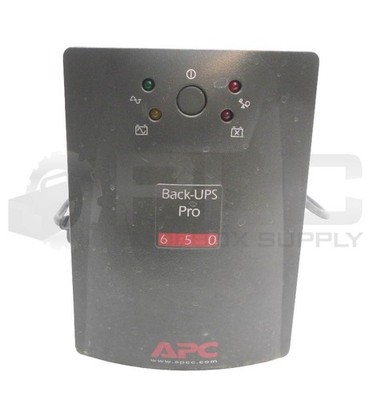 APC BP650S BACK-UP PROS 650 UPS UNINTERRUPTIBLEC POWER SUPPLY, UPS OP 120V~