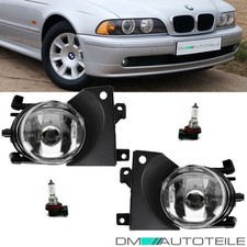 NEBELSCHEINWERFER SET passt f�r BMW 5er E39 FACELIFT 00-04 +H8 Birnen+Fassung