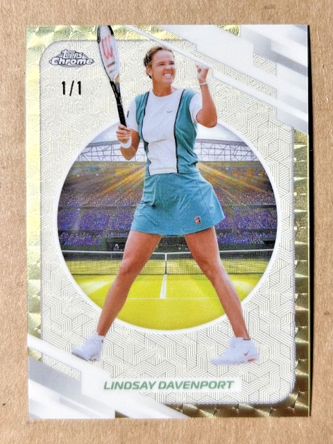 2026 Topps Chrome Lindsay Davenport Superfractor 1/1 One of One #138