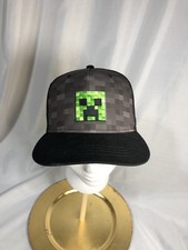 Minecraft Teen Youth Snap Back Hat Trucker Cap-Preowned