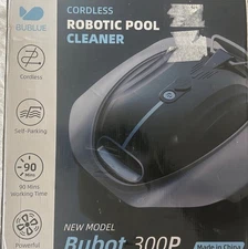 Bubot 300P Cordless Robotic Pool Cleaner Vacuum, Bluehole Tech, Self-Parking