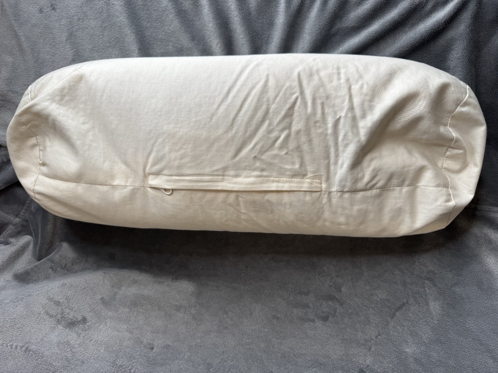 Buckwheat Pillow Cylinder Bolster to Provide Firm Support Buckwheat Pillow Neck