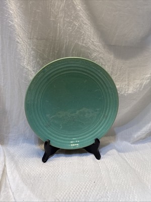 Bauer Pottery La Linda Gloss Green Dinner Plate