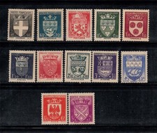 France 1942 Yv. 553-564 Neuf ** 100% Blason