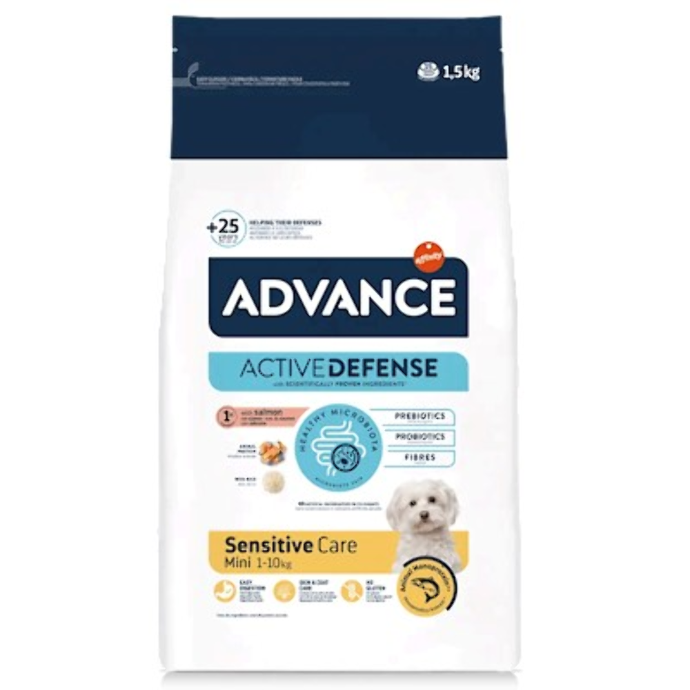 ADVANCE SENSETIVEMINI CON SALMONE 1,5 KG