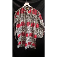 KBS Empire Men's West African Traditional Print Shirt XL