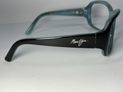 ぎゅな☺︎　0330 Maui Jim Pearl City MJ214 03A Butterfly Black & Turquoise