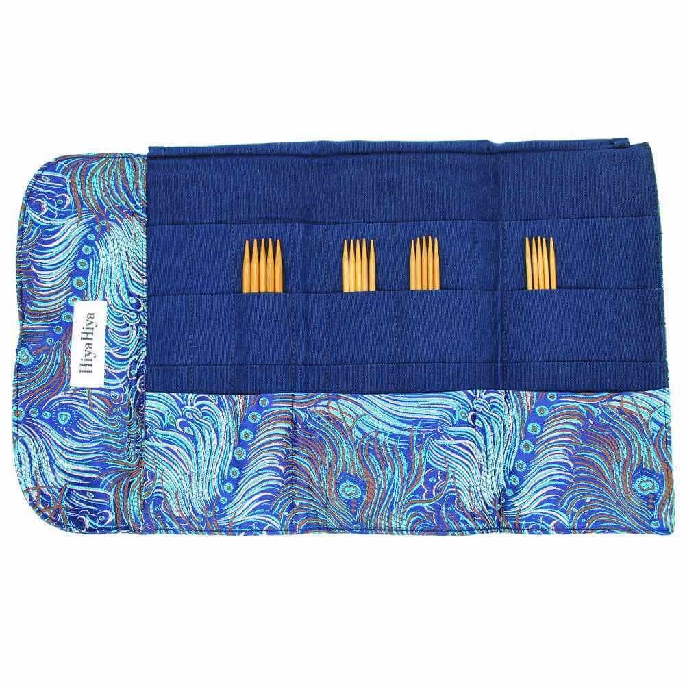 HiyaHiya 15cm / 6""  BAMBOO DPN Double Pointed Sock Knitting Needle Set 4 sizes