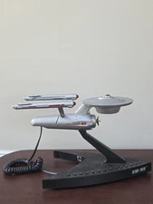 Vintage Star Trek USS Enterprise Telephone Phone 1993 Telemania Signature Series