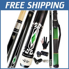 Hardwood Canadian Maple Billiard Cue, 13mm Tip