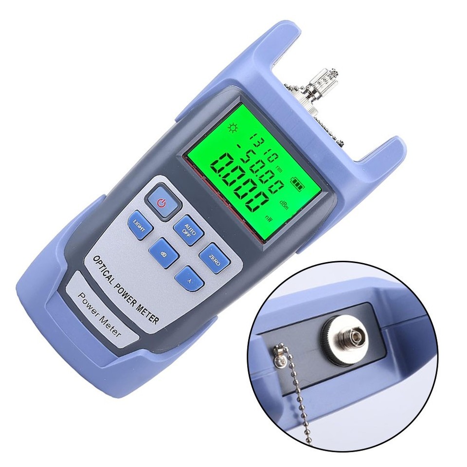 Measuring Scope LCD Fibre Optic Power Meter from Minus 70 dB m to Plus ...