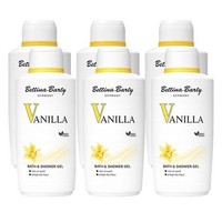 Bettina Barty Vanilla Bath & Shower Gel 6 X 500 Ml