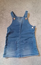 F&F 18 - 24 Month Denim Dunagree Dress