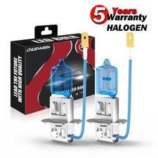2pcs H3 Fit For 1990-1998 Chevy C1500 C2500 Halogen Fog Light Bulbs 5000K White