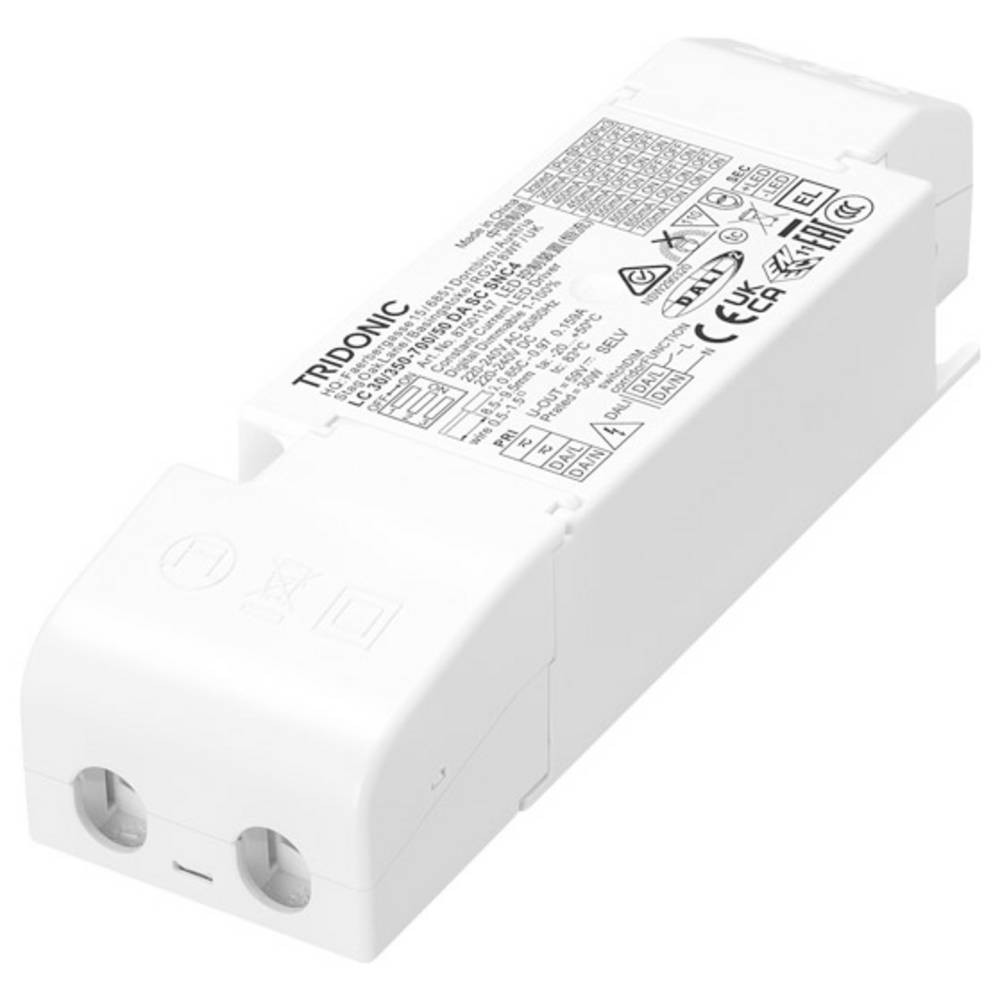 Driver de LED 30W Tridonic LC 350-700mA DA SC SNC4 alimentation 15-50V
