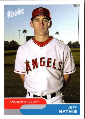 2004 Bazooka Jeff Mathis #264 Anaheim Angels Baseball Card | eBay
