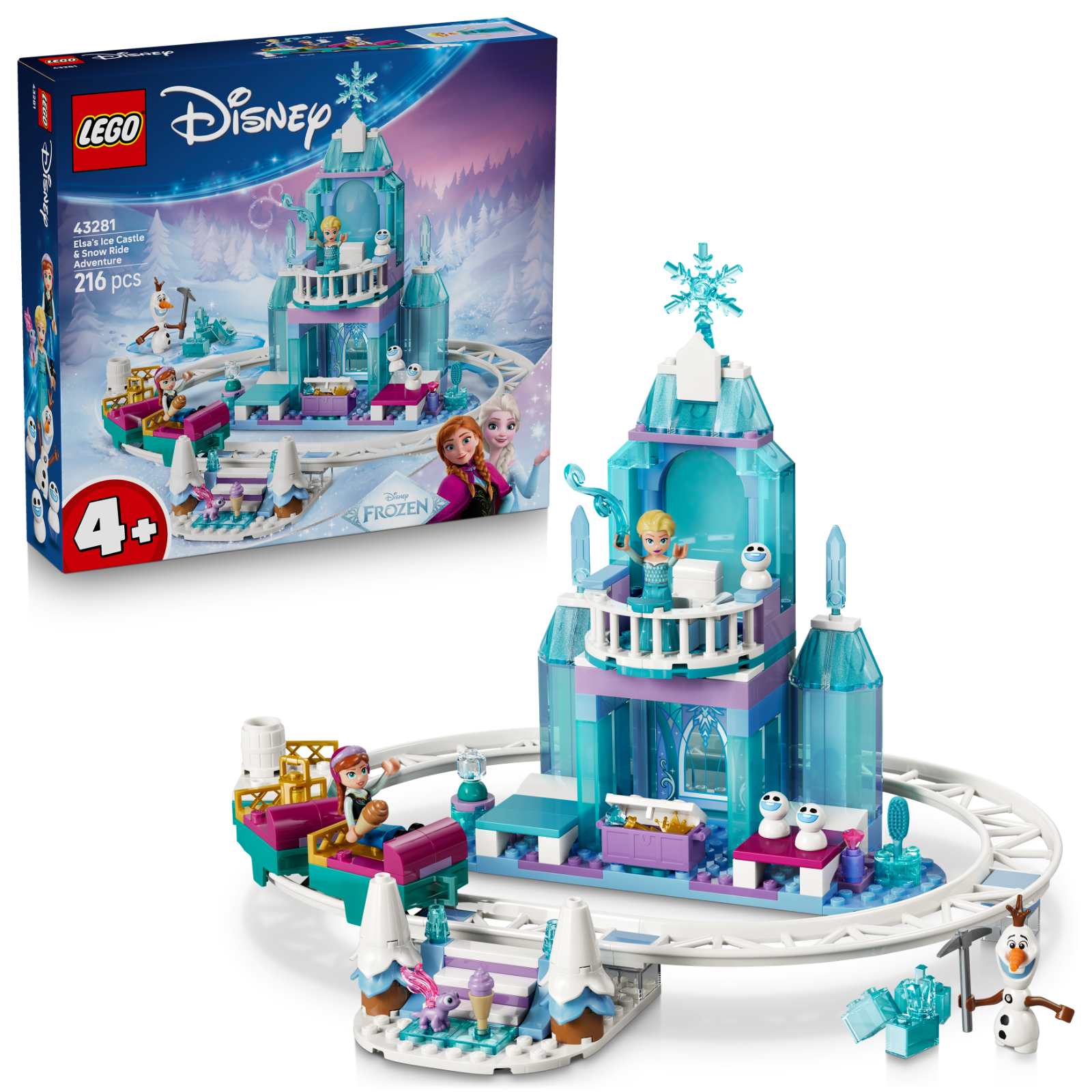 Lego® 4+ Lego® Disney Princess 43281 Elsas Schlittenfahrt Um Den Eispalast - Bild 14
