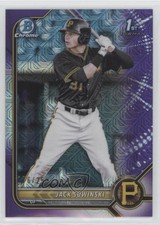 2022 Bowman Chrome Prospects Mega Box Purple Mojo Refractor Jack Suwinski 0hk3