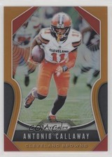 2019 Panini Prizm Orange Prizm 44/249 Antonio Callaway #84 0c6