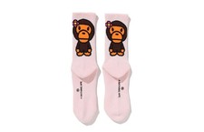 BAPE BABY LISA SOCKS PINK