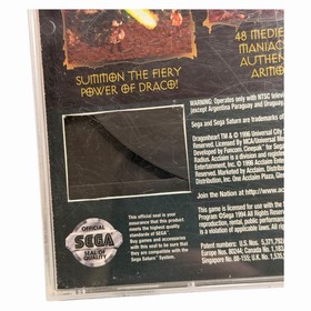 Dragonheart Fire & Steel (Sega Saturn, 1996) Complete w/Manual + Reg Card Tested