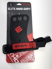 ETHOS Lifting Grips L - Premium Palm Grips for Weightlifting And Gym Training