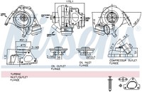 Turbolader FüR Mercedes-Benz C-Klasse W203 S203 W210 E 220 Cdi