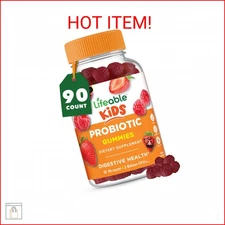 Kids Probiotics Gummies | 2 Billion CFU | Great Tasting Kids Probiotic Gummies |