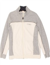 CHAMPION Womens Heritage Fit Graphic Tracksuit Top Jacket UK 16 Large Grey BB38