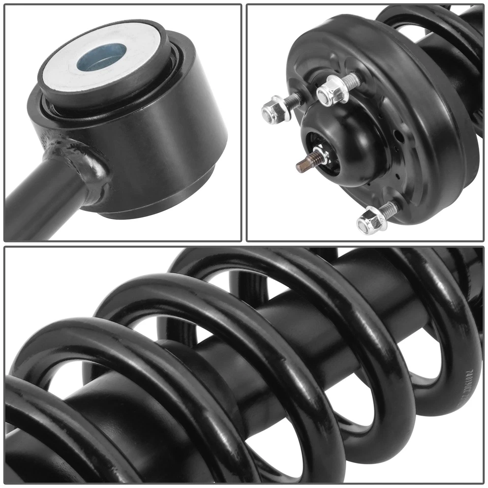 For 04-14 F150 Mark LT 4WD Front Struts w/ Coil Spring+Rear Shock Absorbers Foto 4 de 4