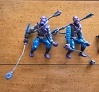 Vintage 1988 Playmates Teenage Mutant Ninja Turtles Foot Soldier action figures