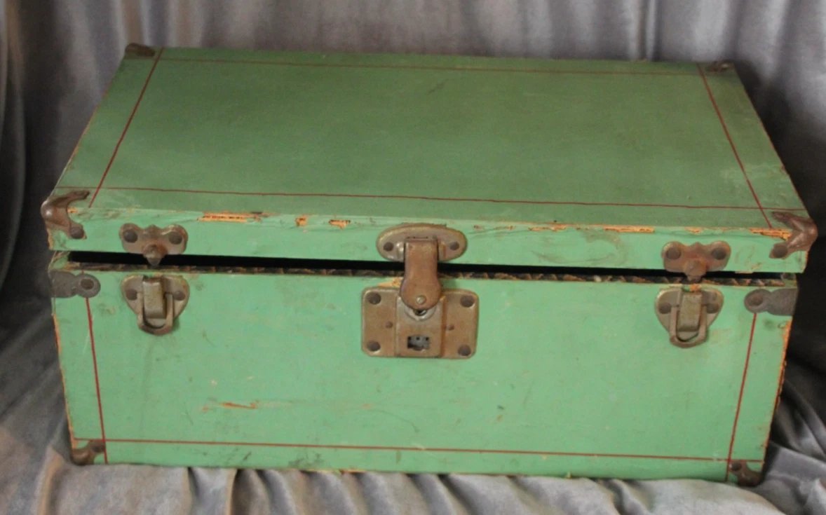 Brass Antique Green Trunks and Chests for sale | eBay