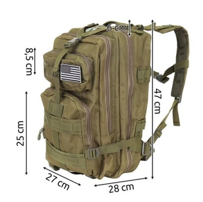 Taktischer Rucksack   Wasserdicht & Vielseitig